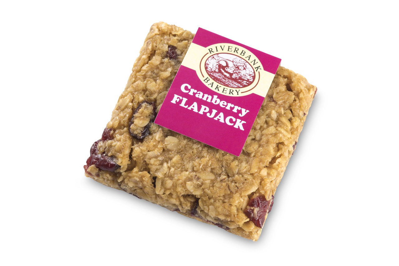 Cranberry Flapjack Riverbank Bakery